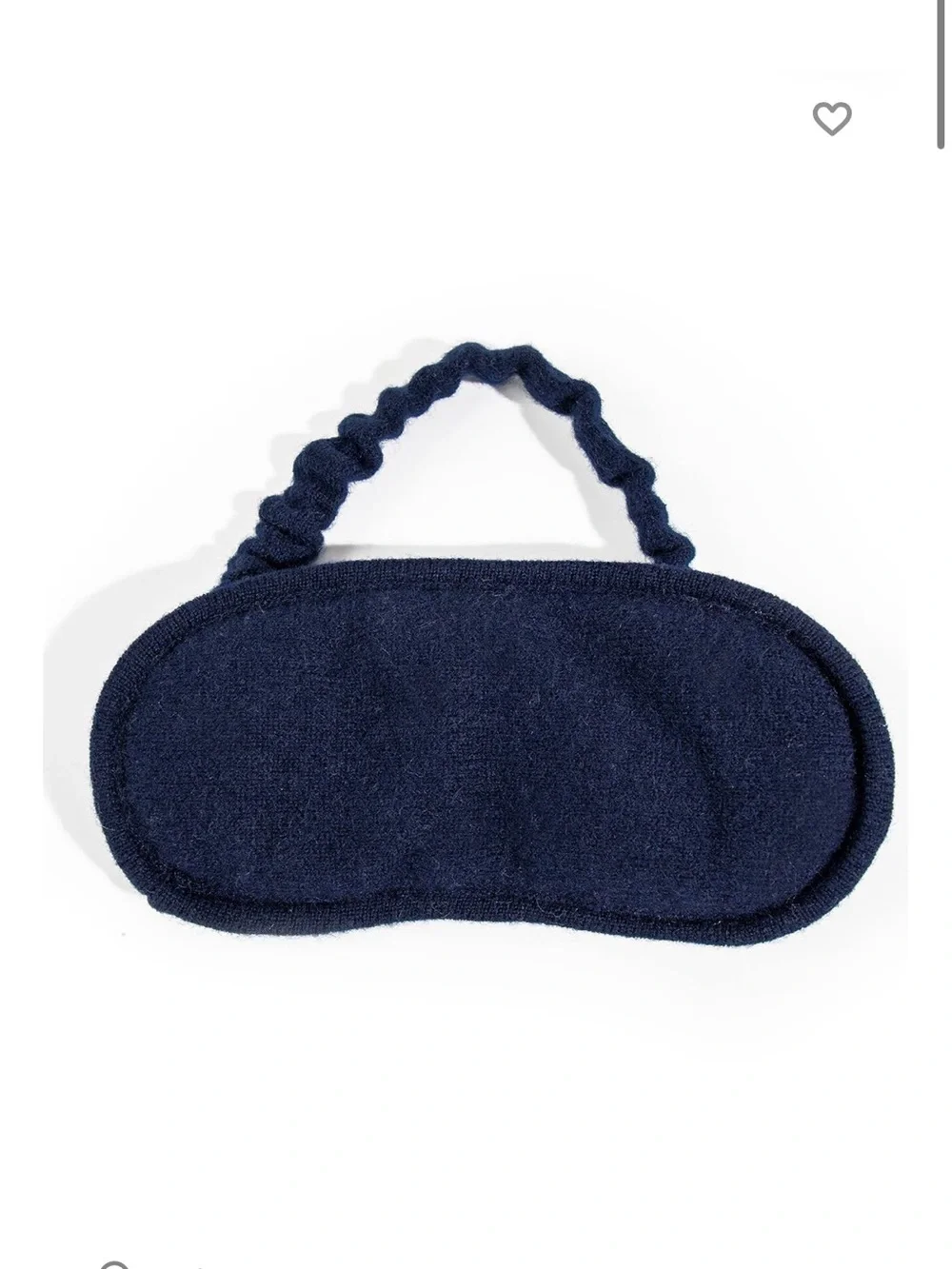 Naked Cashmere Travel Set Blanket Sleep Mask Dark Navy